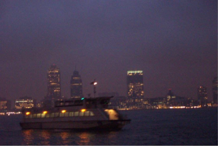 Boats out on the Hudson River