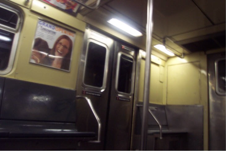 Again, the E train