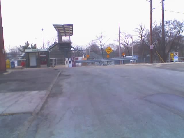 The station where I catch the morning train